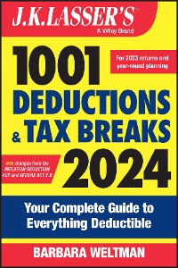 Cover J.K. Lasser's 1001 Deductions and Tax Breaks 2024