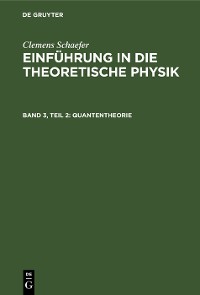 Cover Quantentheorie