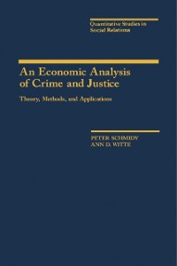 Cover Economic Analysis of Crime and Justice