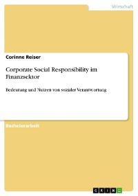 Cover Corporate Social Responsibility im Finanzsektor