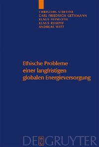 Cover Ethische Probleme einer langfristigen globalen Energieversorgung