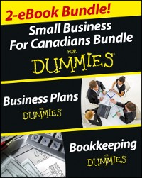 Cover Small Business for Canadians Bundle For Dummies Business: Business Plans For Dummies & Bookkeeping For Dummies