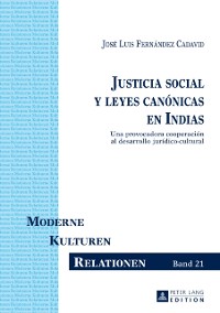 Cover Justicia social y leyes canónicas en Indias