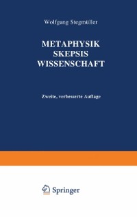 Cover Metaphysik Skepsis Wissenschaft
