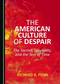 Cover American Culture of Despair
