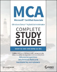 Cover MCA Windows Server Hybrid Administrator Complete Study Guide with 400 Practice Test Questions