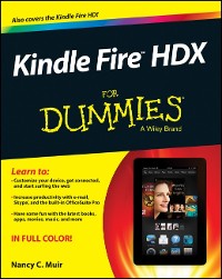 Cover Kindle Fire HDX For Dummies