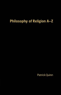 Cover Philosophy of Religion A-Z