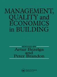 Cover Management, Quality and Economics in Building