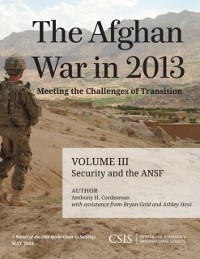 Cover Afghan War in 2013: Meeting the Challenges of Transition