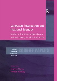 Cover Language, Interaction and National Identity