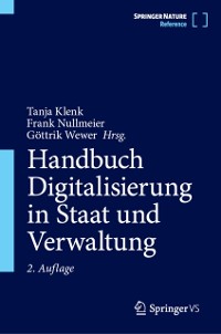 Cover Handbuch Digitalisierung in Staat und Verwaltung