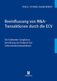 Cover Beeinflussung von M&A-Transaktionen durch die ECV