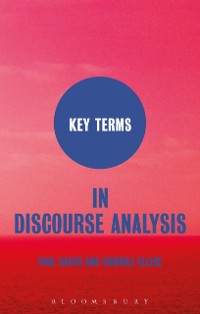 Cover Key Terms in Discourse Analysis