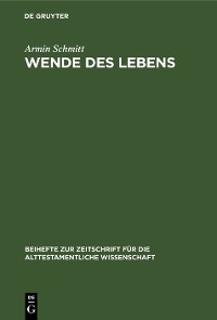 Cover Wende des Lebens