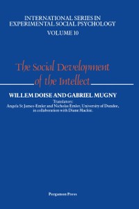 Cover Social Development of the Intellect