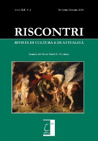 Cover Riscontri. Rivista di Cultura e di Attualità