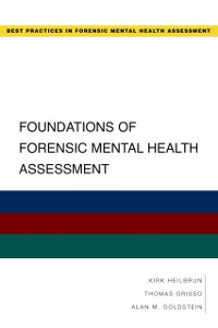 Cover Foundations of Forensic Mental Health Assessment