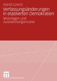 Cover Verfassungsänderungen in etablierten Demokratien
