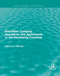 Cover Petroleum Company Operations and Agreements in the Developing Countries