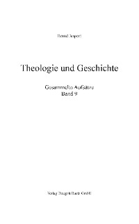 Cover Theologie und Geschichte