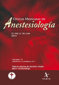 Cover Tópicos selectos de medicina interna para el anestesiólogo