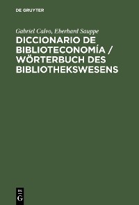 Cover Diccionario de Biblioteconomía