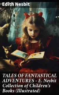 Cover TALES OF FANTASTICAL ADVENTURES – E. Nesbit Collection of Children's Books (Illustrated)