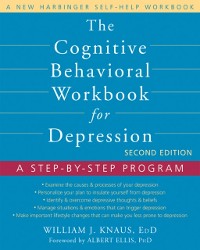 Cover Cognitive Behavioral Workbook for Depression