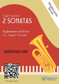 Cover (euphonium part) 2 Sonatas by Cherubini - Euphonium and Piano