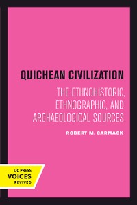 Cover Quichean Civilization