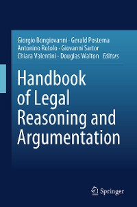 Cover Handbook of Legal Reasoning and Argumentation