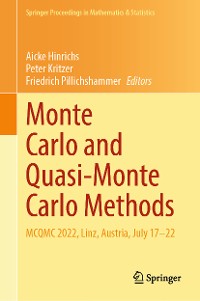 Cover Monte Carlo and Quasi-Monte Carlo Methods