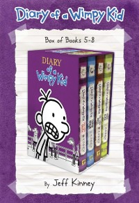 Cover Diary of a Wimpy Kid Box of Books 5-8