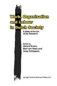 Cover Work, Organisation and Labour in Dutch Society