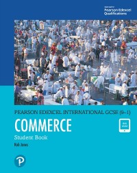 Cover Pearson Edexcel International GCSE (9-1) Commerce Student Book
