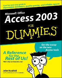 Cover Access 2003 For Dummies