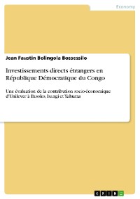 Cover Investissements directs étrangers en République Démocratique du Congo