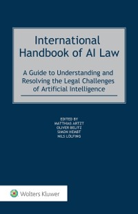 Cover International Handbook of AI Law