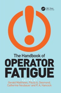 Cover Handbook of Operator Fatigue