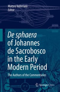 Cover De sphaera of Johannes de Sacrobosco in the Early Modern Period