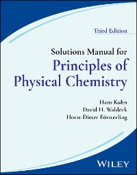 Cover Solutions Manual for Principles of Physical Chemistry, 3rd Edition