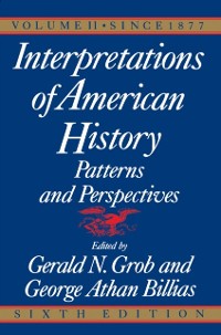 Cover Interpretations of American History, 6th Ed, Vol.