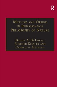 Cover Method and Order in Renaissance Philosophy of Nature