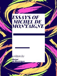 Cover Essays Of  Michel De Montaigne