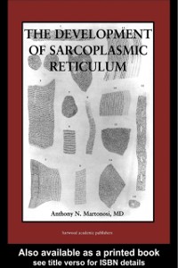 Cover Development of the Sarcoplasmic Reticulum