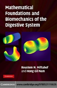 Cover Mathematical Foundations and Biomechanics of the Digestive System