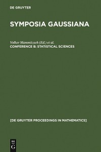 Cover Statistical Sciences