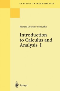 Cover Introduction to Calculus and Analysis I