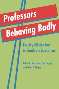 Cover Professors Behaving Badly